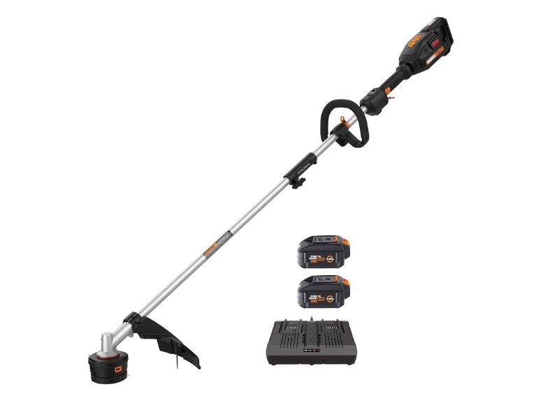 WORX WG186 40V Nitro 15-Inch Brushless String Trimmer- Best Attachment Capable