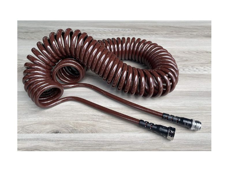 Water Right 300 Series 50-Foot Polyurethane Coil Hose- Best for Patios