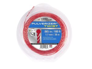Weed Warrior Pulverizer Twist .065-Inch x 100-Foot Trimmer Line- Best Twisted Line