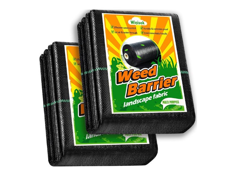 Winisok 3FT x 100FT 3.2oz Weed Barrier Landscape Fabric- Best Budget Pick