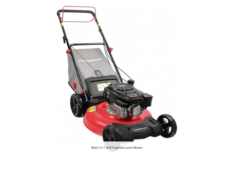 best 3 in 1 self propelled lawn mower