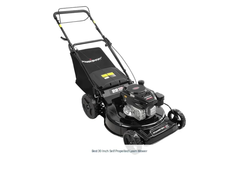 best 30 inch self propelled lawn mower