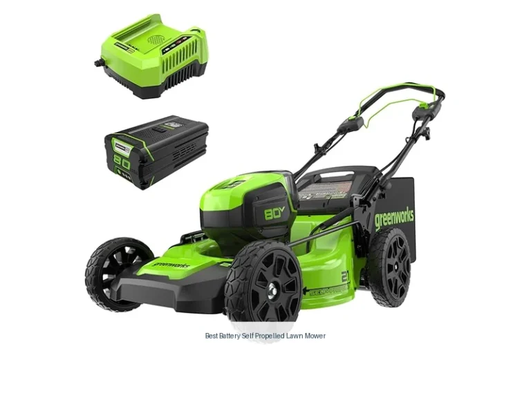 best battery self propelled lawn mower