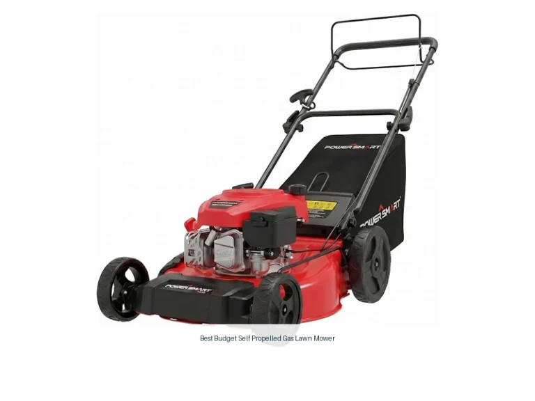 best budget self propelled gas lawn mower