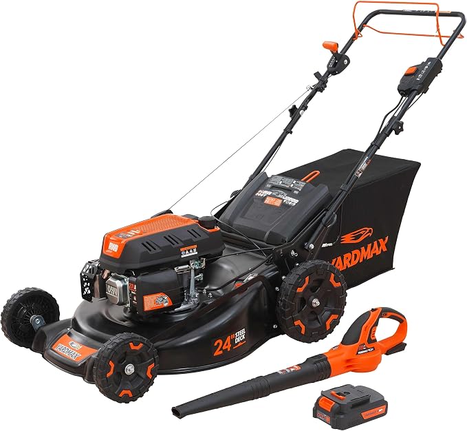 best electric start gas lawn mower