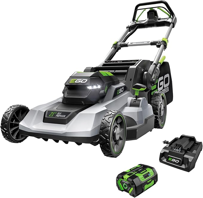 best self propelled electric lawn mower for hills