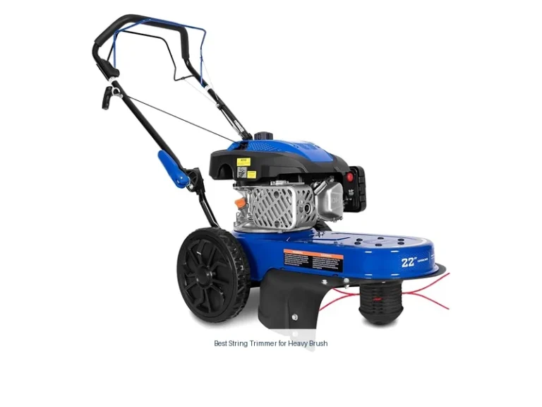 best string trimmer for heavy brush