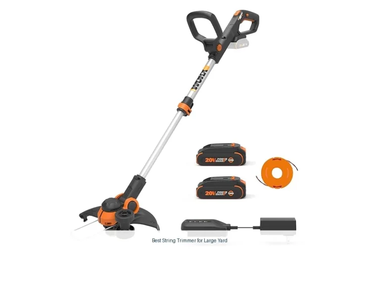 best string trimmer for large yard