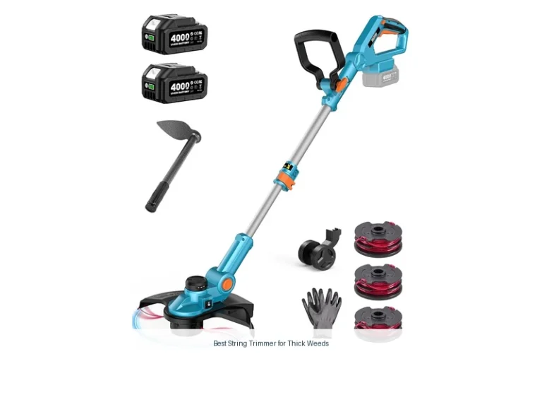 best string trimmer for thick weeds