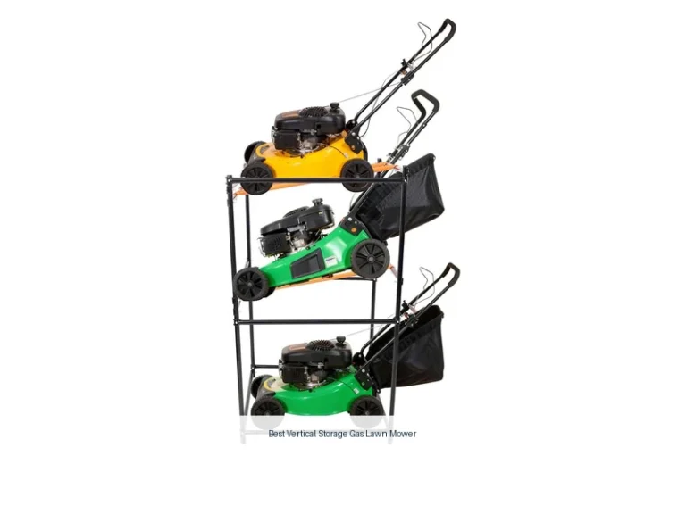 best vertical storage gas lawn mower