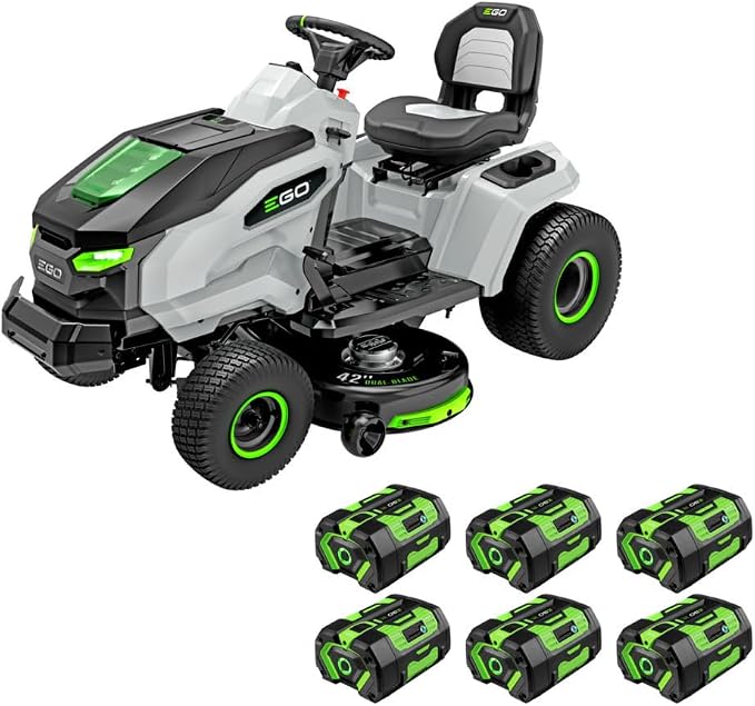 cheap electric riding lawn mower