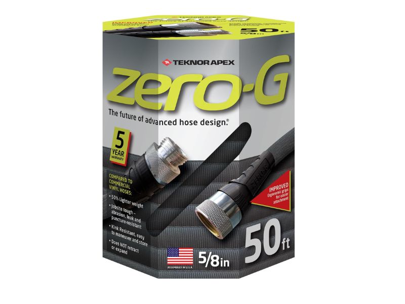 zero-G 4001-50 5/8-Inch x 50-Foot Garden Hose- Best Overall