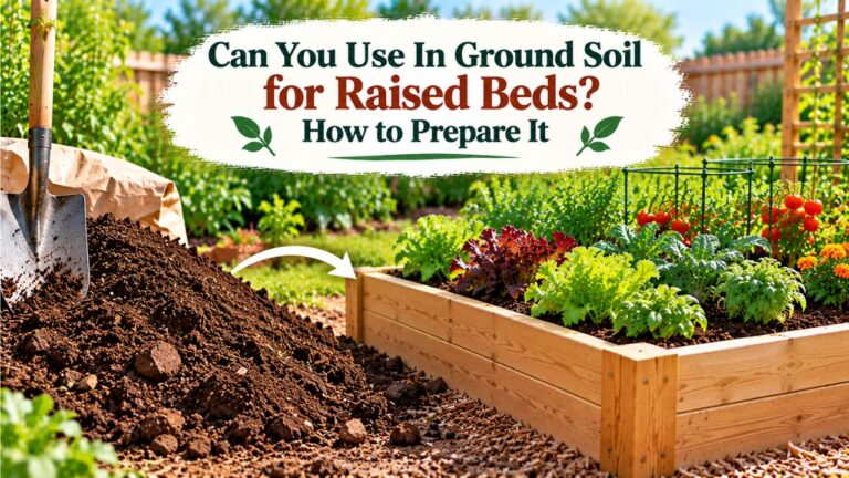 Can You Use In Ground Soil for Raised Beds? How to Prepare It
