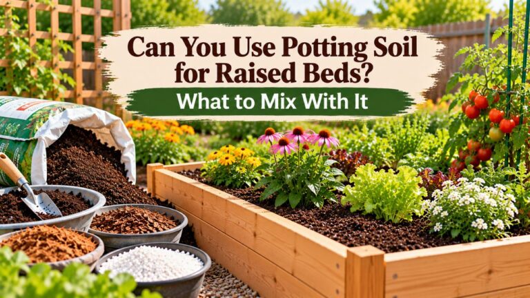 Can You Use Potting Soil for Raised Beds? What to Mix With It