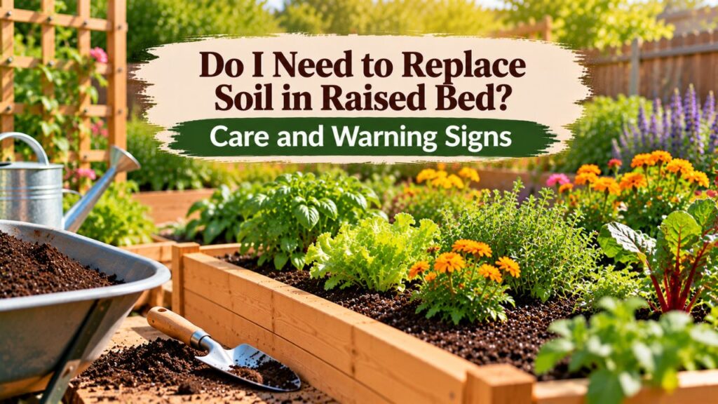 Do I Need to Replace Soil in Raised Bed? Care and Warning Signs