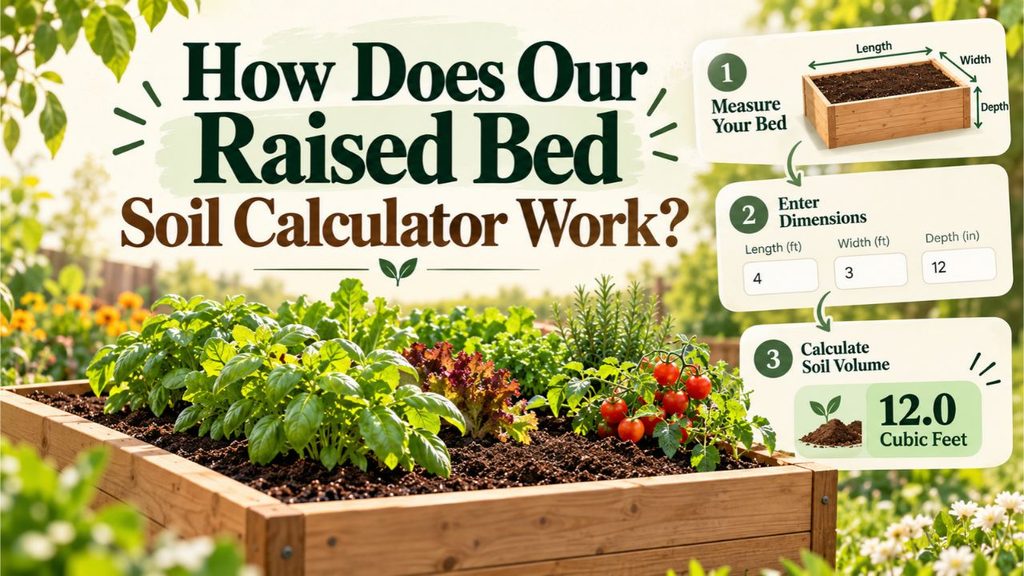 How Does Our Raised Bed Soil Calculator Work?