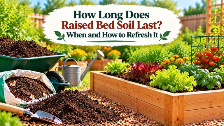 How Long Does Raised Bed Soil Last? When and How to Refresh It