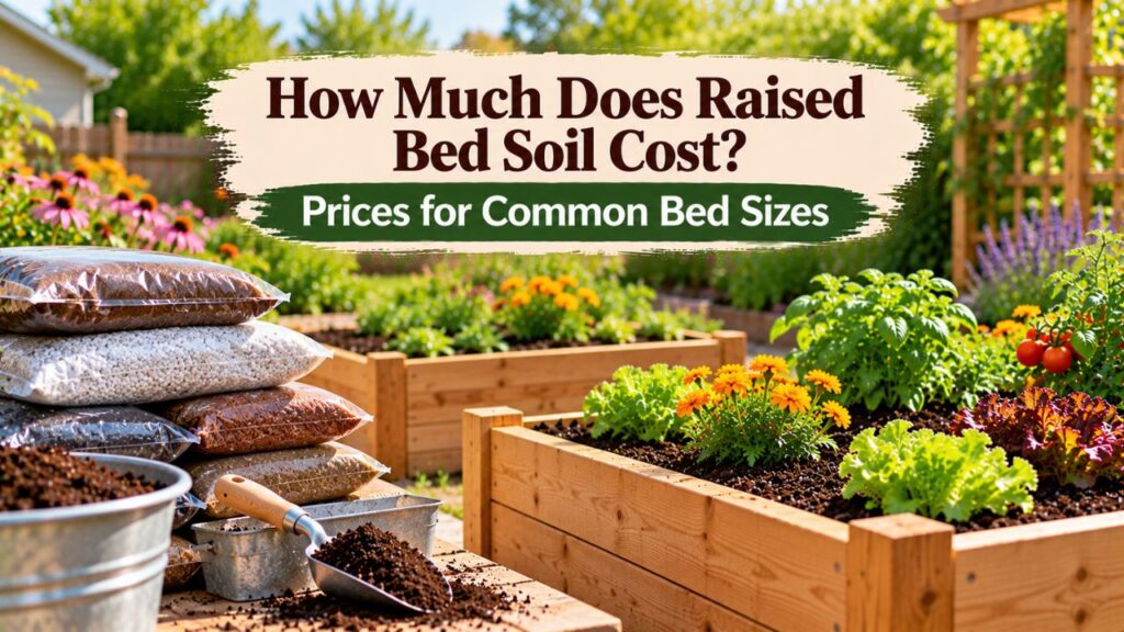 How Much Does Raised Bed Soil Cost? Prices for Common Bed Sizes