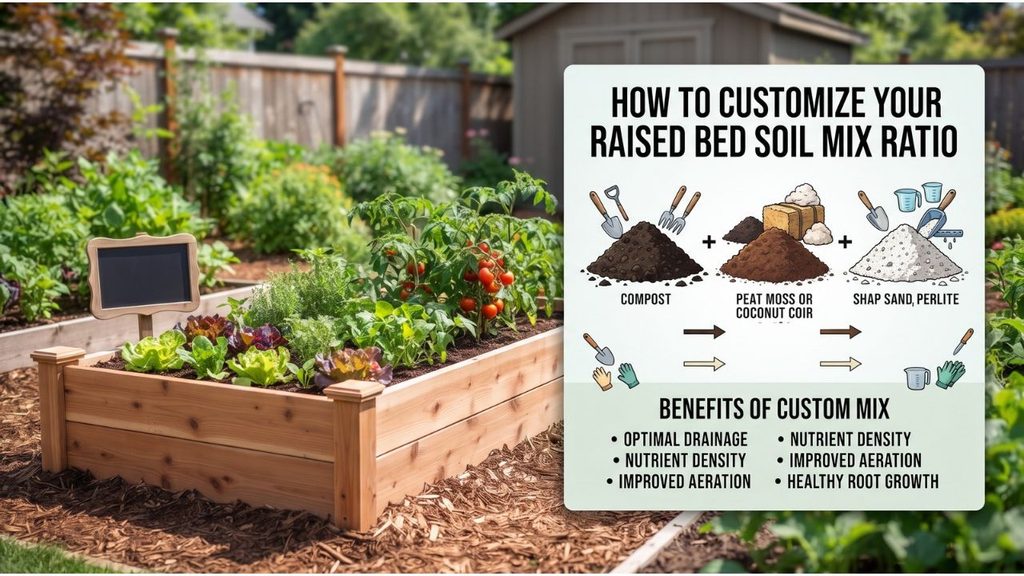 How to Customize Your Raised Bed Soil Mix Ratio