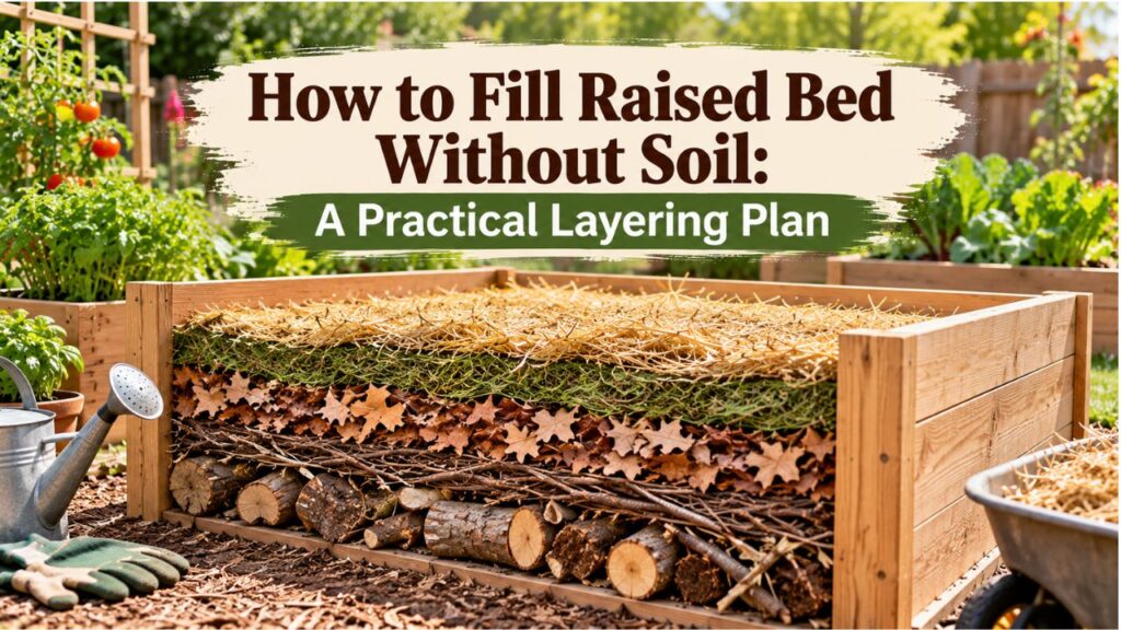 How to Fill Raised Bed Without Soil: A Practical Layering Plan