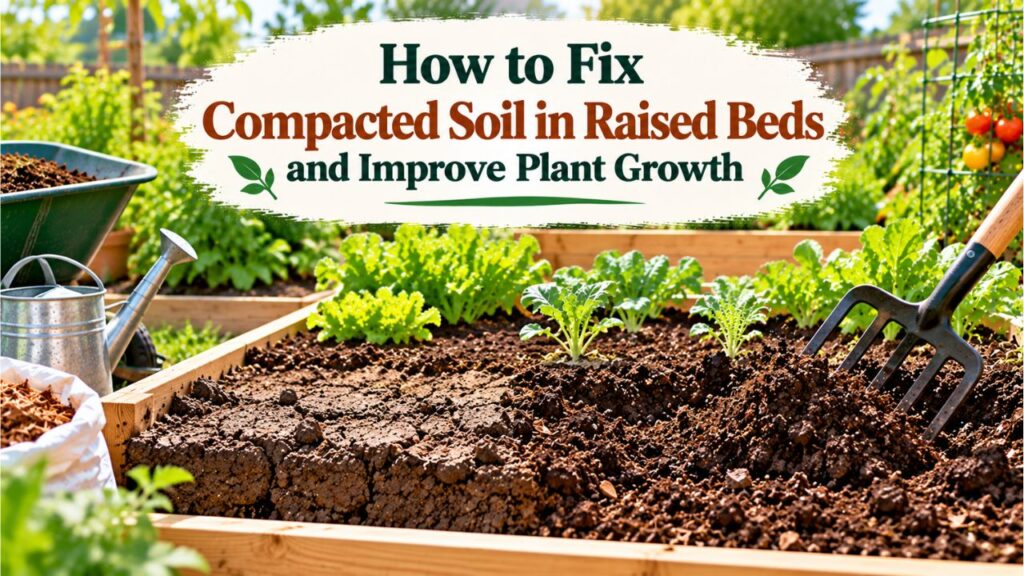 How to Fix Compacted Soil in Raised Beds and Improve Plant Growth