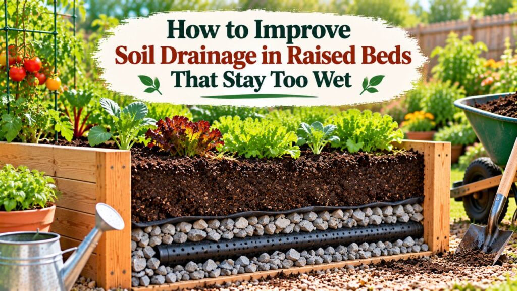 How to Improve Soil Drainage in Raised Beds That Stay Too Wet
