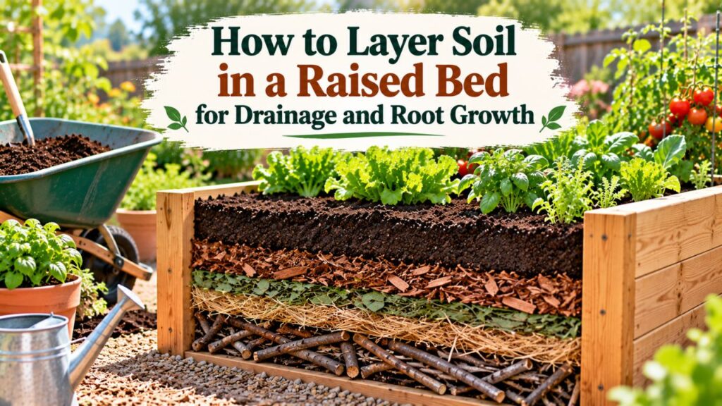 How to Layer Soil in a Raised Bed for Drainage and Root Growth