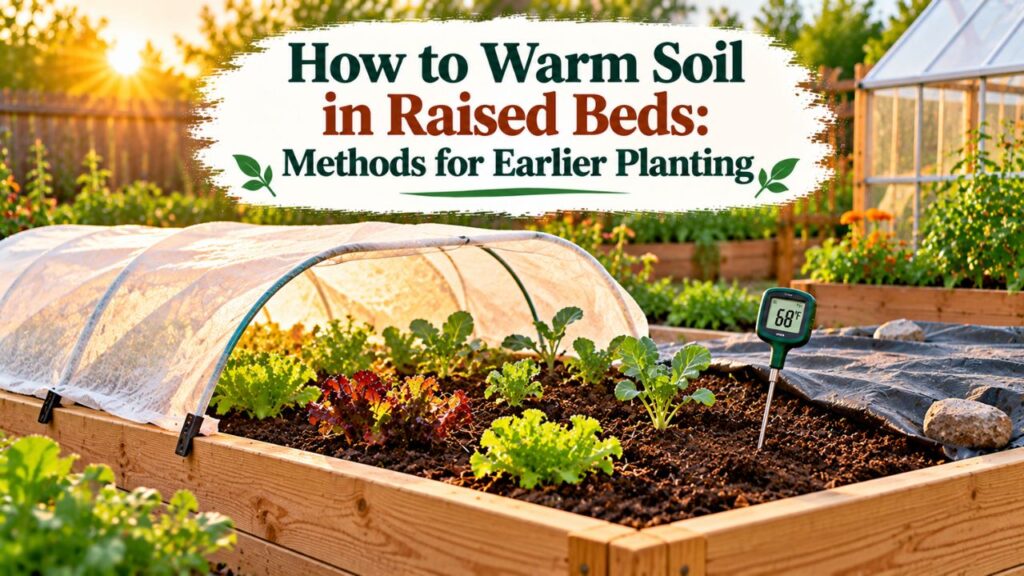 How to Warm Soil in Raised Beds: Methods for Earlier Planting