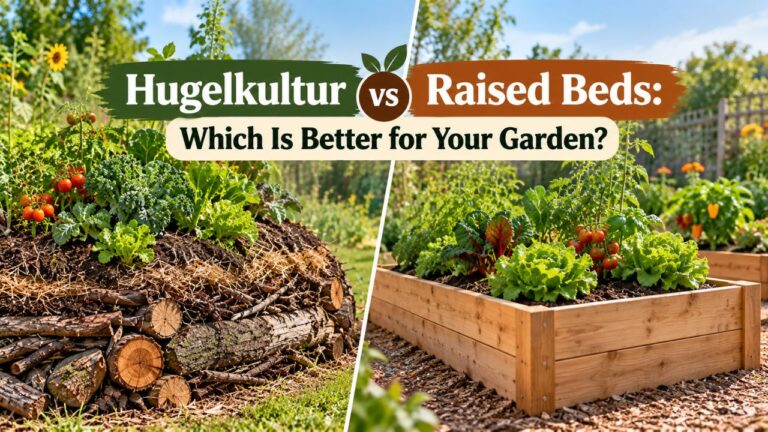 Hugelkultur vs Raised Beds: Which Is Better for Your Garden?