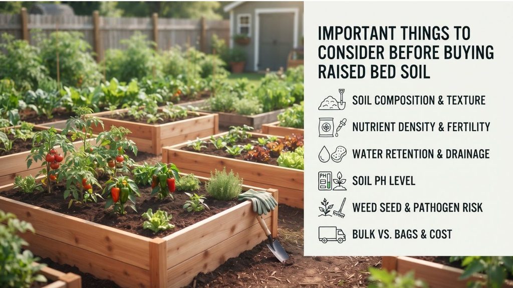 Important Things to Consider Before Buying Raised Bed Soil