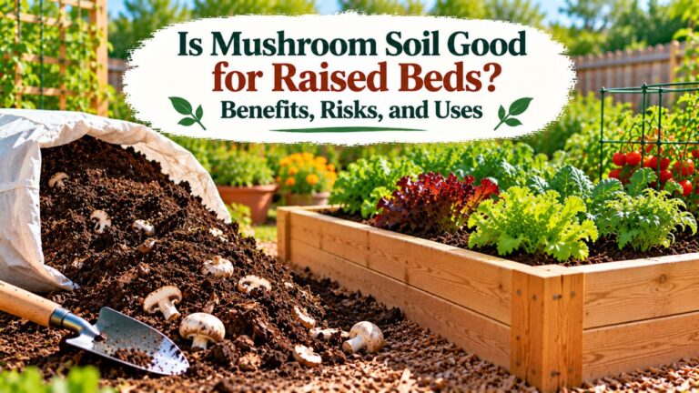 Is Mushroom Soil Good for Raised Beds? Benefits, Risks, and Uses
