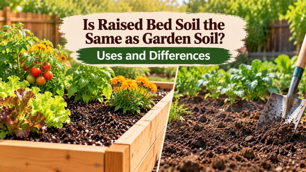 Is Raised Bed Soil the Same as Garden Soil? Uses and Differences