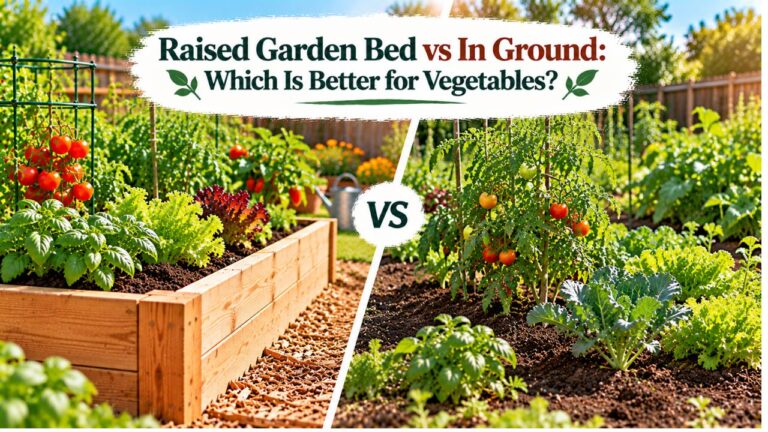 Raised Garden Bed vs In Ground: Which Is Better for Vegetables?