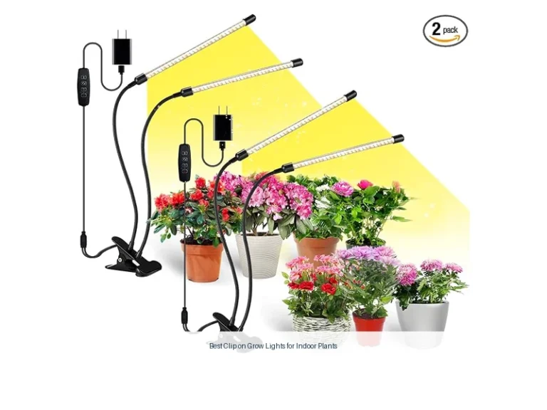 best clip on grow lights for indoor plants