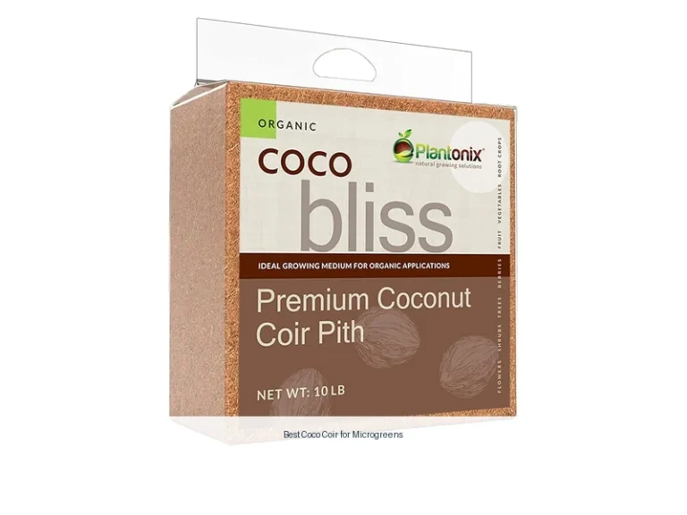 best coco coir for microgreens