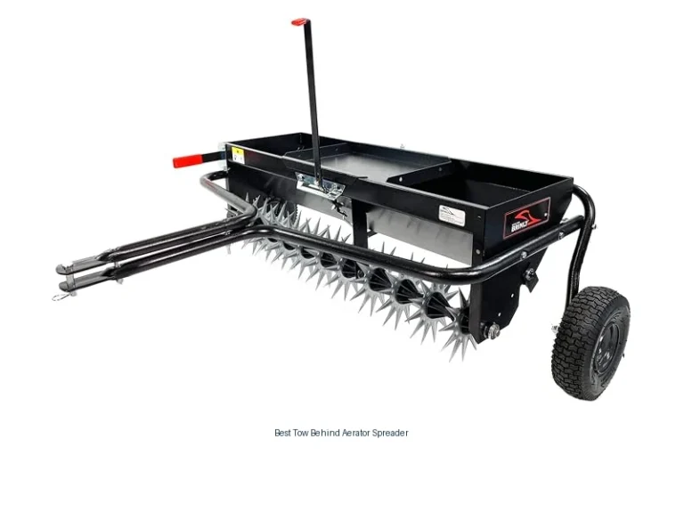 best tow behind aerator spreader