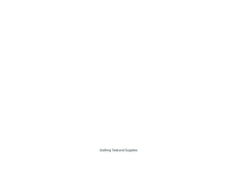 grafting tools and supplies